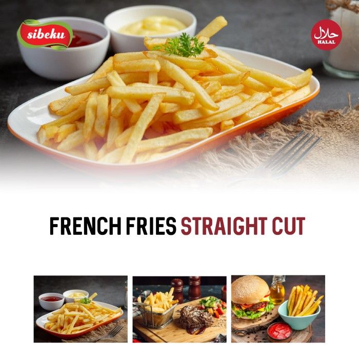 Kentang Goreng Straight Cut French Fries 500 gram - Sibeku - 3