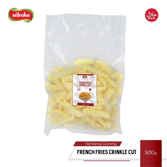 Kentang Goreng Crinkle Cut French Fries 500 gram - Sibeku - 2