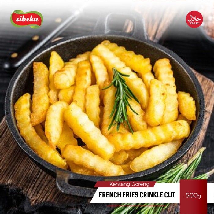 Kentang Goreng Crinkle Cut French Fries 500 gram - Sibeku - 5