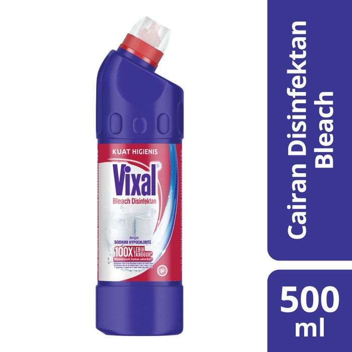 Vixal Kuat Higienis Toilet Disinfectant Bleach 500Ml - 2