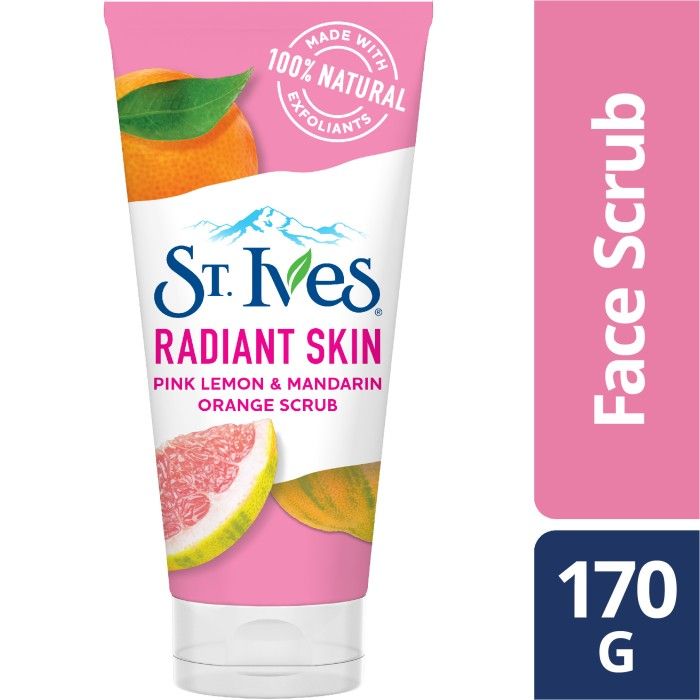 St Ives Radiant Skin Pink Lemon & Mandarin Orange Scrub - 2