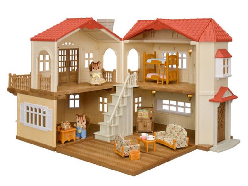 Mainan Koleksi Sylvanian Families Red Roof Country Home Gift 5385 - 2