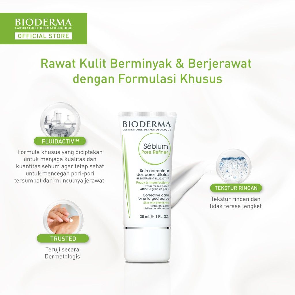 Bioderma Sebium Pore Refiner 30 ml - Treatment untuk Pori Wajah - 2