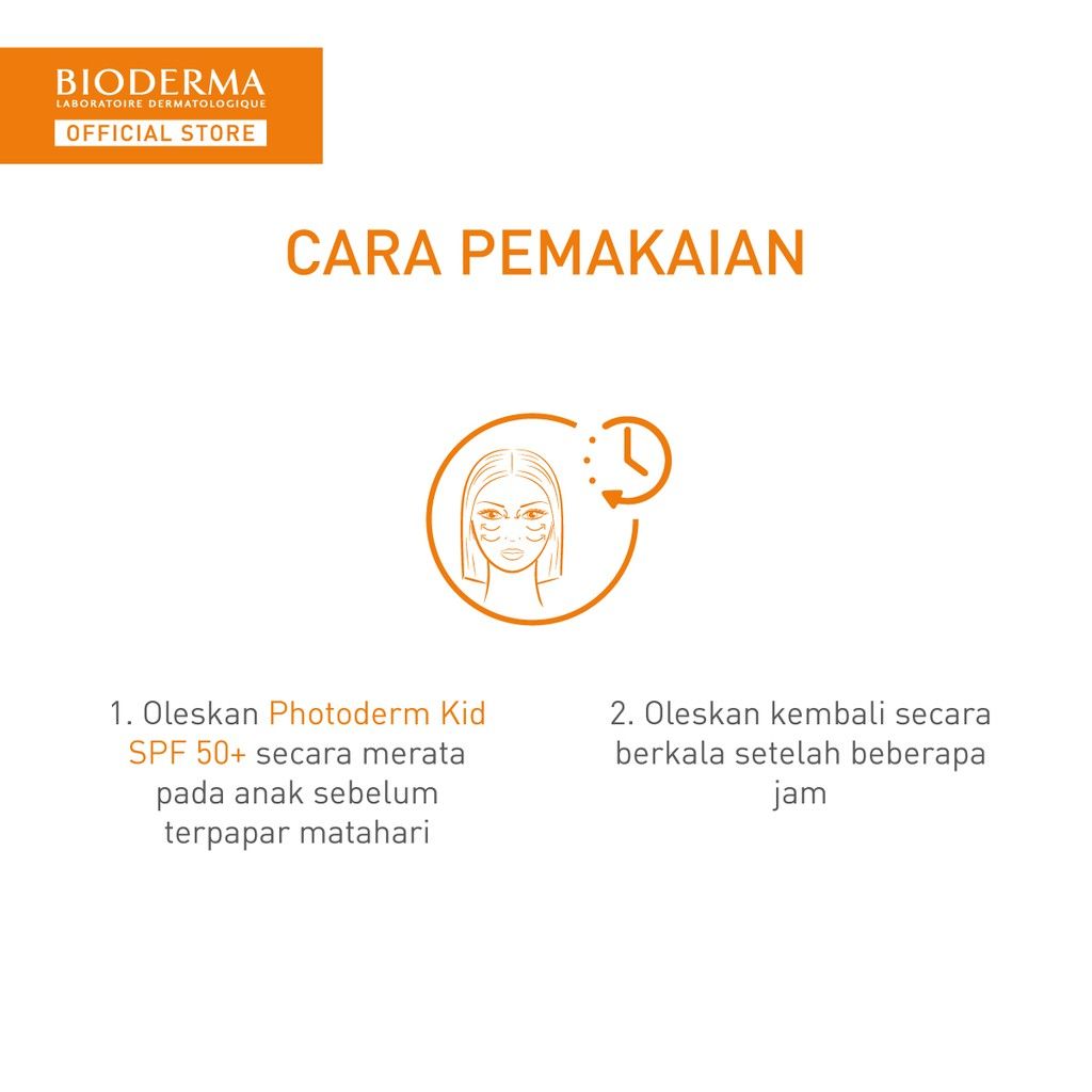 Bioderma Photoderm Kid SPF 50+ 100 ml - Sunscreen untuk Anak Anak - 4