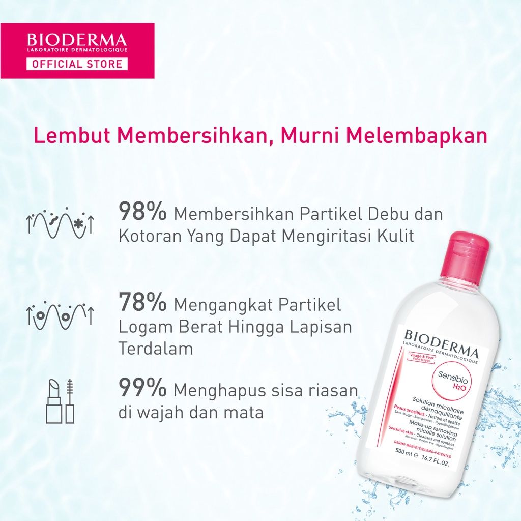 Bioderma Sensibio Double Cleansing Pack Medium - 3