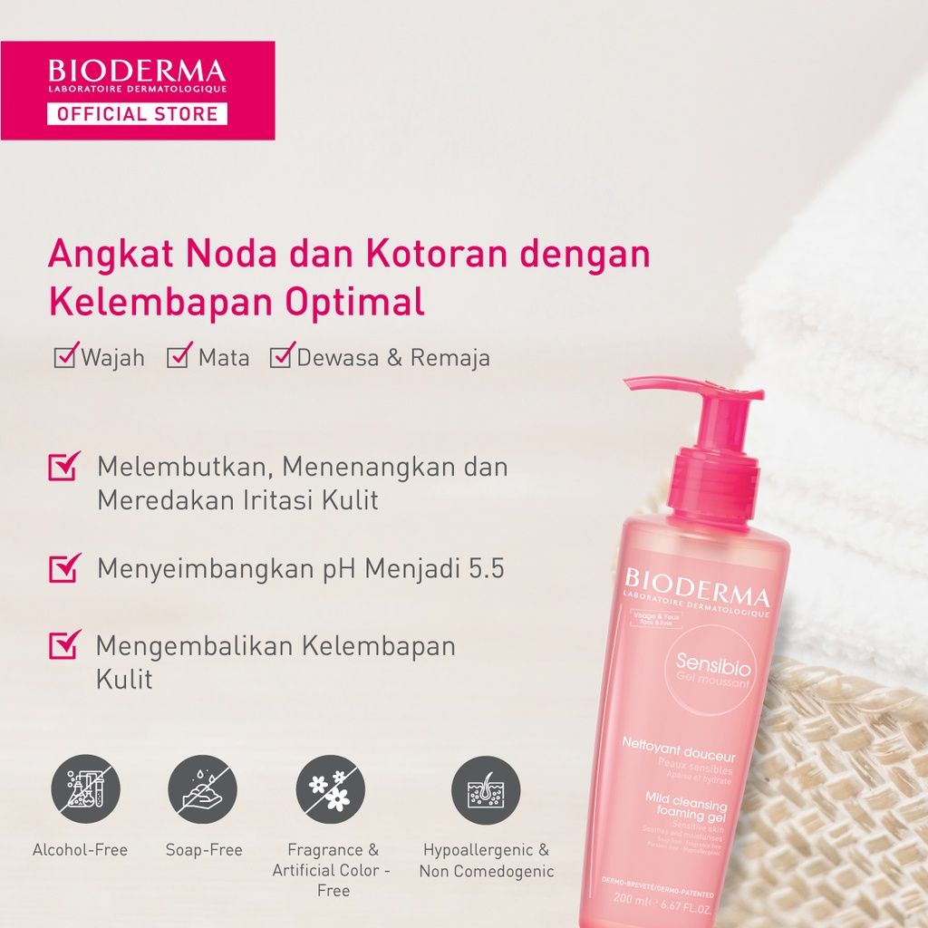 Bioderma Sensibio Double Cleansing Pack Medium - 4