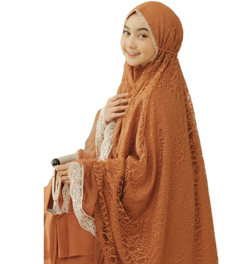 Mukena Dalanova Turkey Warna Amber All Size - 1