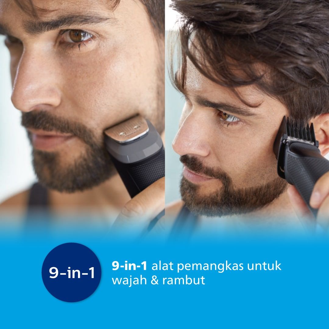 Philips Multipurpose 9in1 Grooming Set MG5720/15 Pencukur Serbaguna - 3