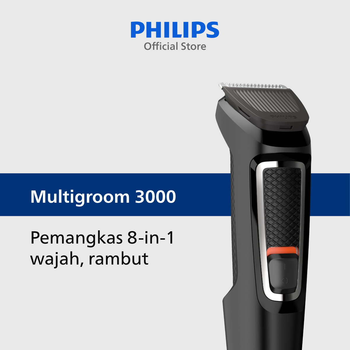 Philips Multipurpose 8in1 Grooming Set MG3730/15 Pencukur Serbaguna - 1