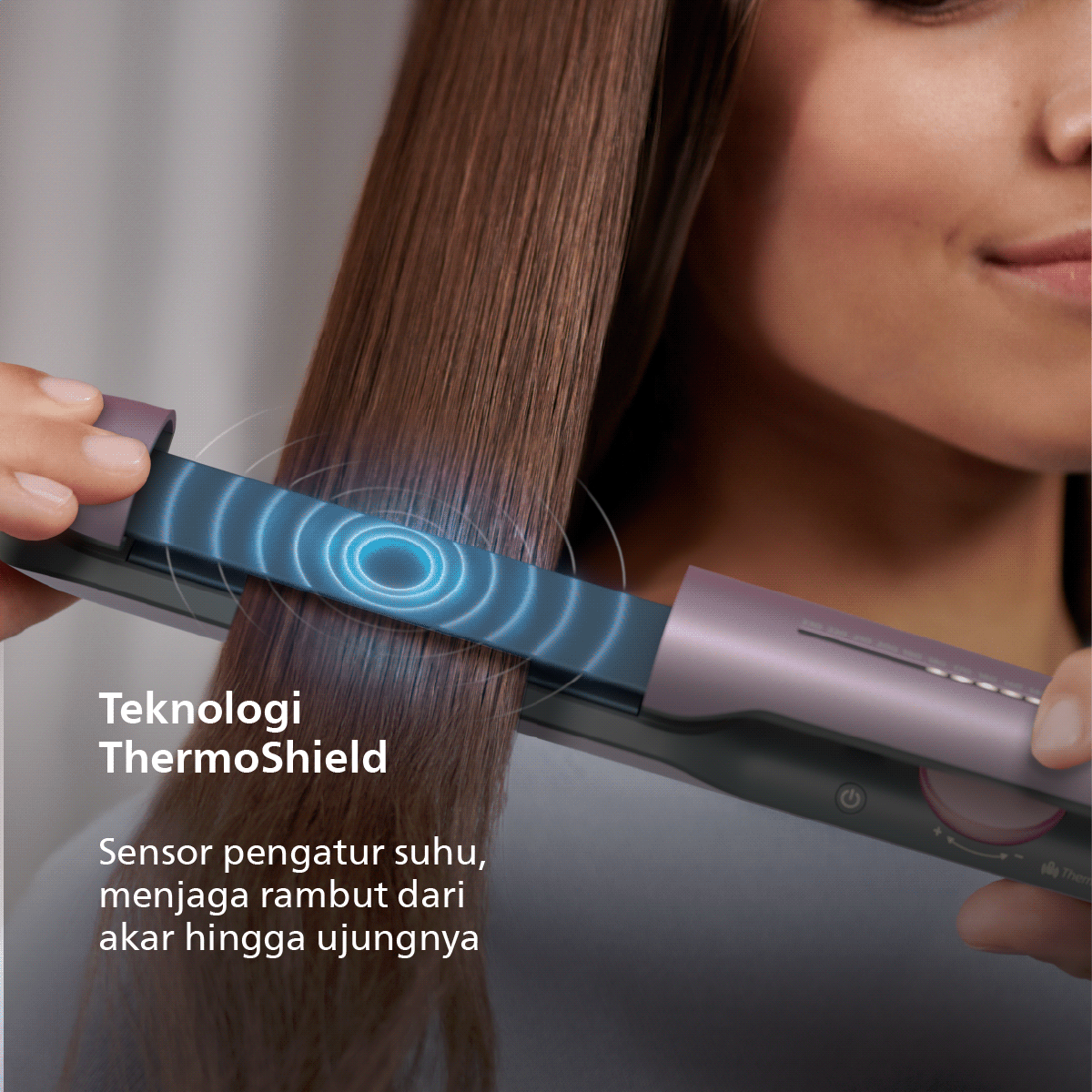 Philips Straightener 5000 Argan Plate BHS530/00 Catokan Pelurus Rambut - 4