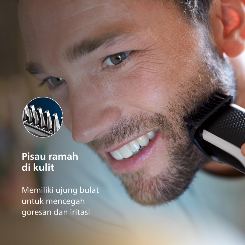 Philips Beardtrimmer Series 3000 BT3206/14 Penata Jenggot & Kumis - 3