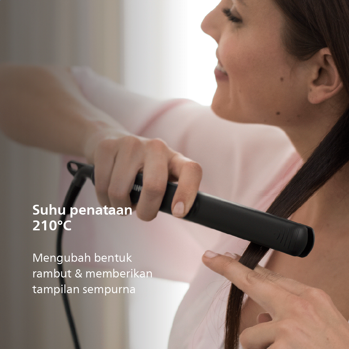 Philips Hair Straightener General HP8401/00 Catokan Pelurus Rambut - 5