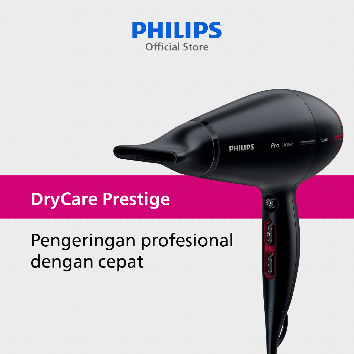 Philips Hair Dryer - HPS910/00 Pengering Rambut - 1