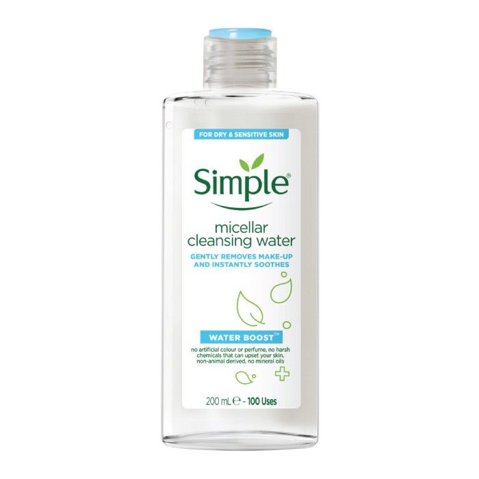 Simple Water Boost Micellar Cleansing Water 200ml - 2