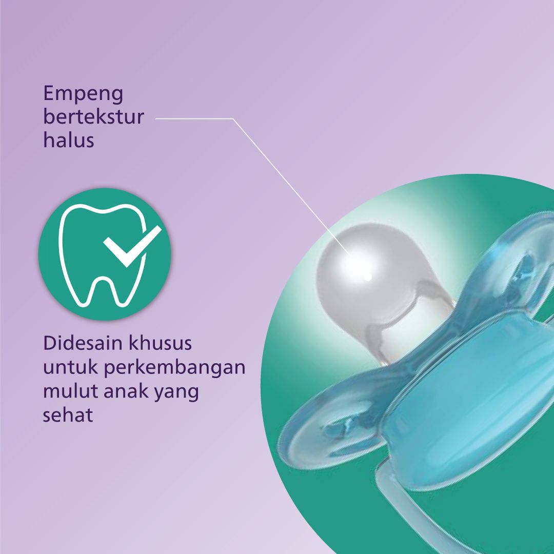 Philips Avent Soother 0-6M Dream&Swan SCF222/02 Empeng Dot Bayi - 3