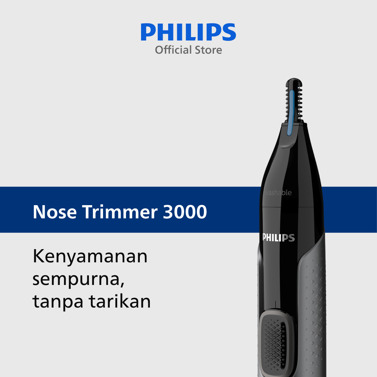 Philips Nose Trimmer NT3650/16 Pencukur Bulu Hidung - 1