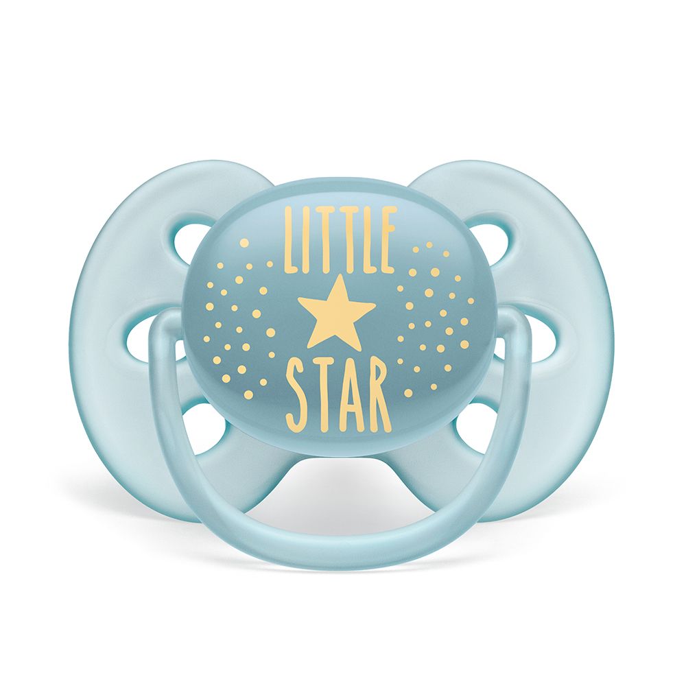 Philips Avent Soother Soft 6-18m Boy 1P SCF528/01 Pacifer Empeng Bayi - 2