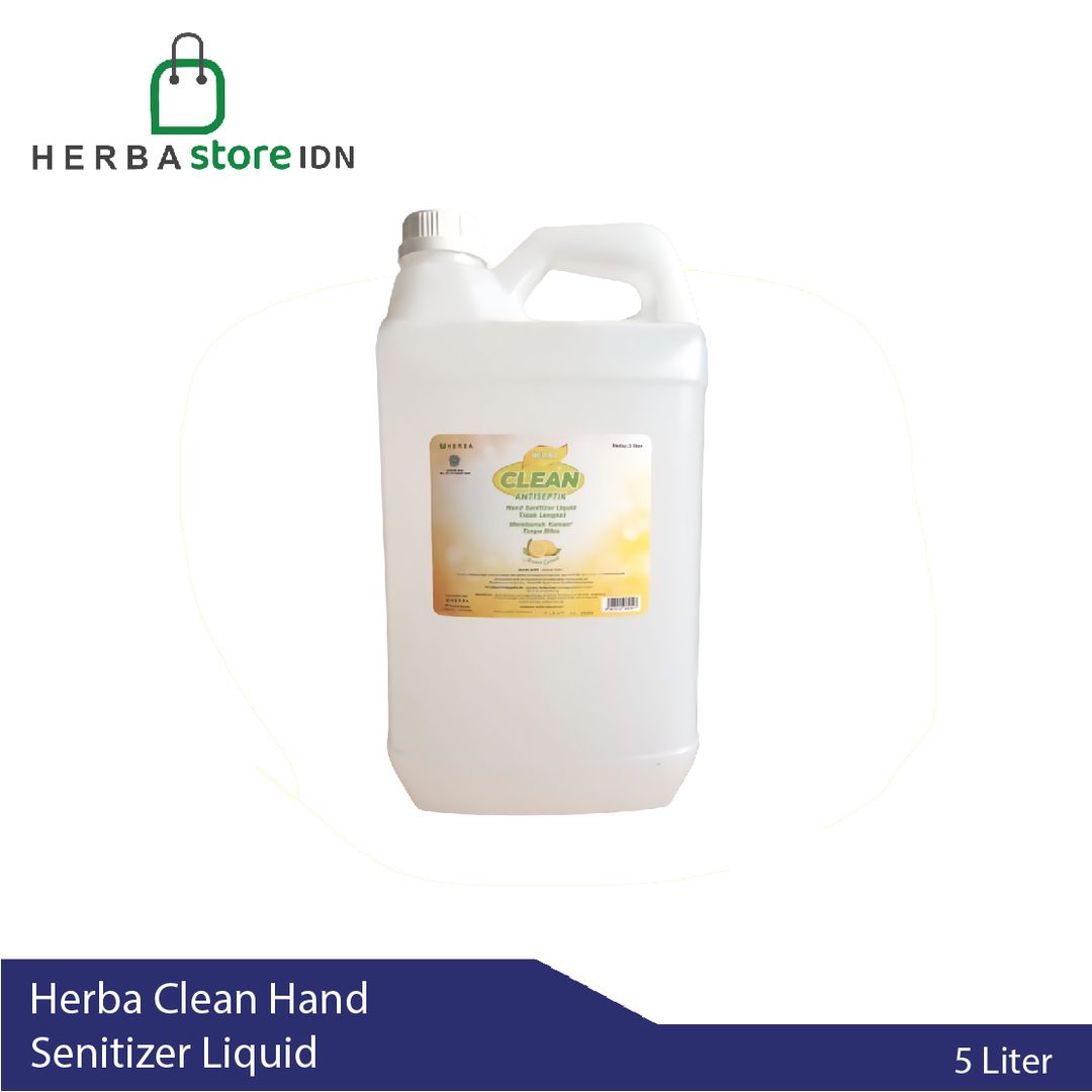 Herba Clean Hand Sanitizer Drigen 5 Liter Liquid - 2