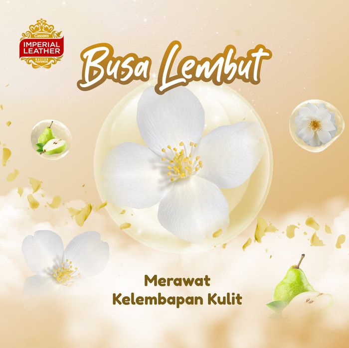 Imperial Leather Body Wash White Princess Refill 400ml + Extra 220ml - 3