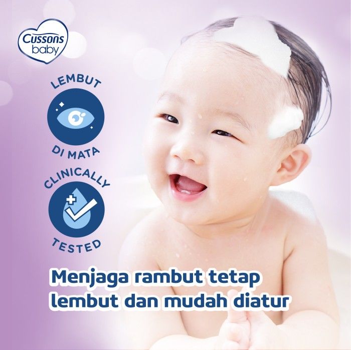 Cussons Baby Shampoo Candle Nut & Celery - Sampo Bayi 100ml - 2