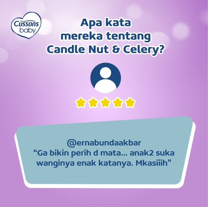 Cussons Baby Shampoo Candle Nut & Celery - Sampo Bayi 100ml - 5