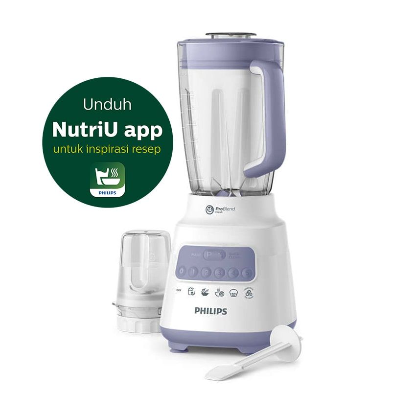 Philips Blender 5000 Series 2L Plastic - Lavender HR2221/00 - 2