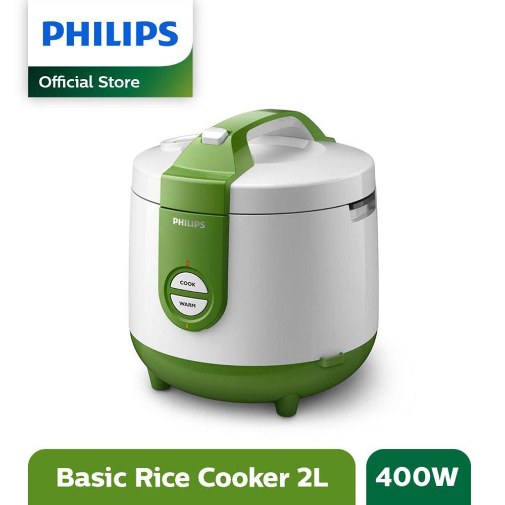 Philips Rice Cooker - Hijau - HD3119/30 - 1