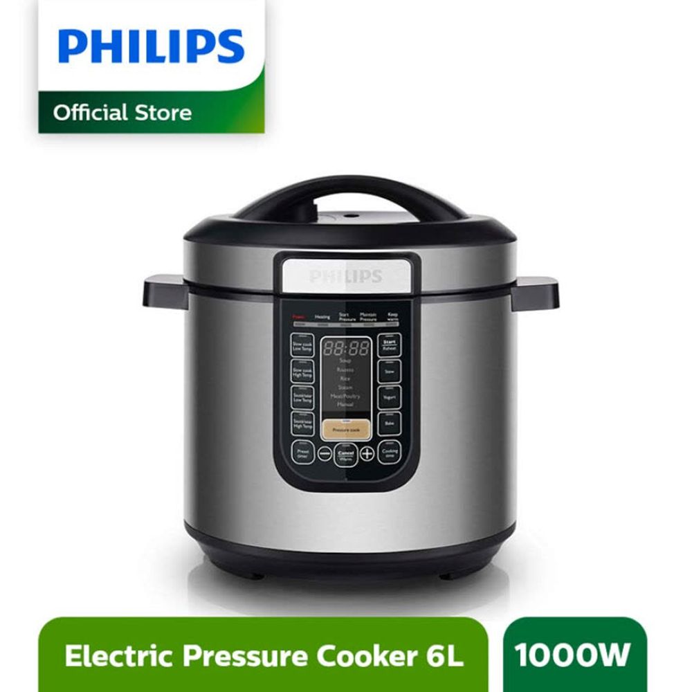 Philips Electric Pressure Cooker & Slow Cooker (New) - HD2137/30 - 1