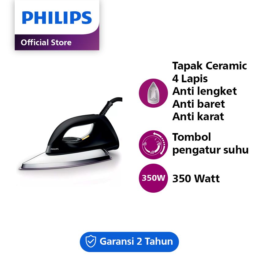 Philips Dry Iron - HD1173/80 - 1