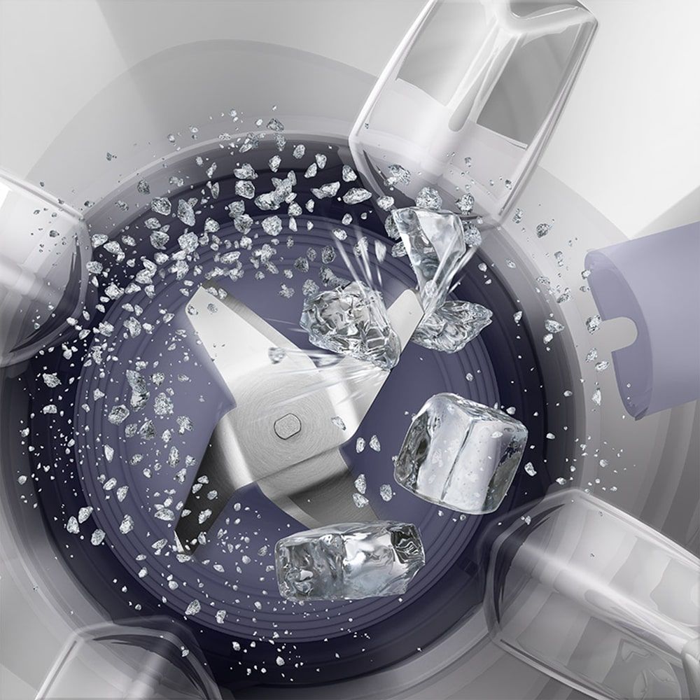 Philips Blender Plastik 2L HR2221/30 Hijau + Chopper HR3210/55 - 3