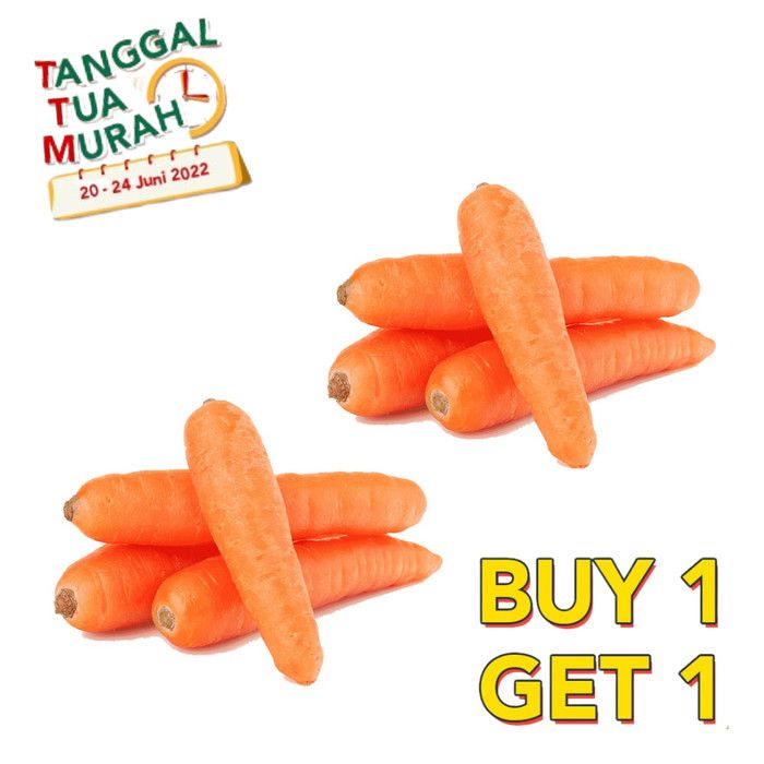 Buy 1 Get 1 - Wortel Baby Brastagi 500 gr FreshBox - 2