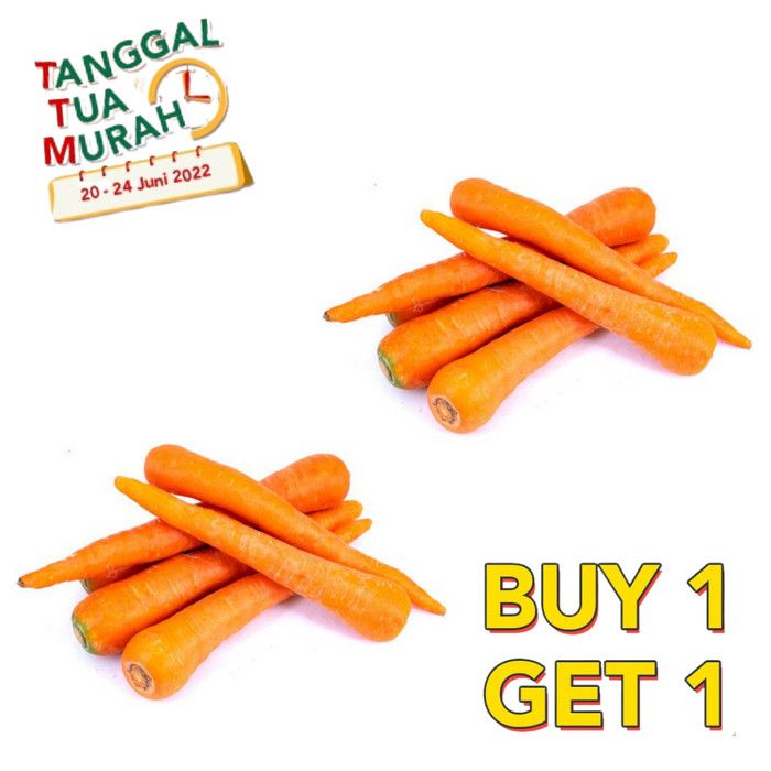 Buy 1 Get 1 - Wortel 1 kg FreshBox - 2