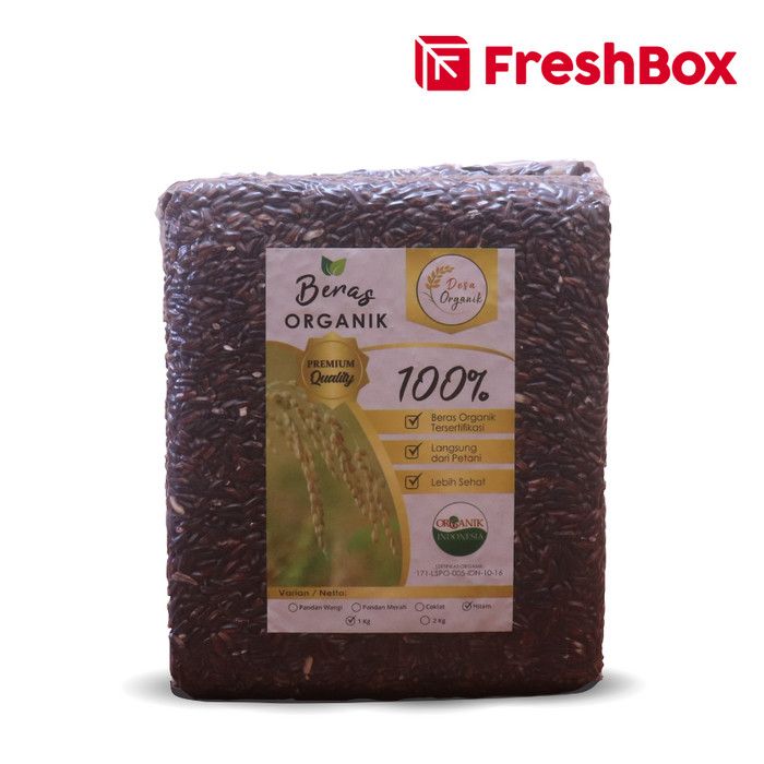 Beras Hitam Organik 1Kg FreshBox - 1