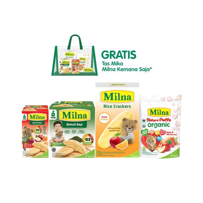 Milna Kemana Saja Free Tas Mika Paket C - 2