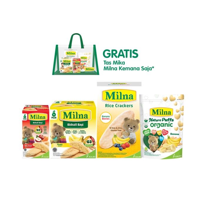 Milna Kemana Saja Free Tas Mika Paket B - 2