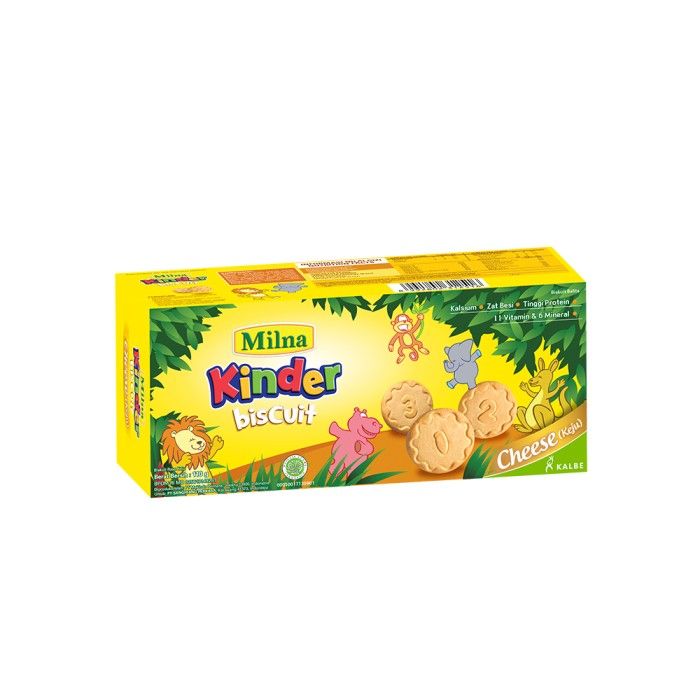 Milna Biskuit Keju 110G (5 Pack) - 3