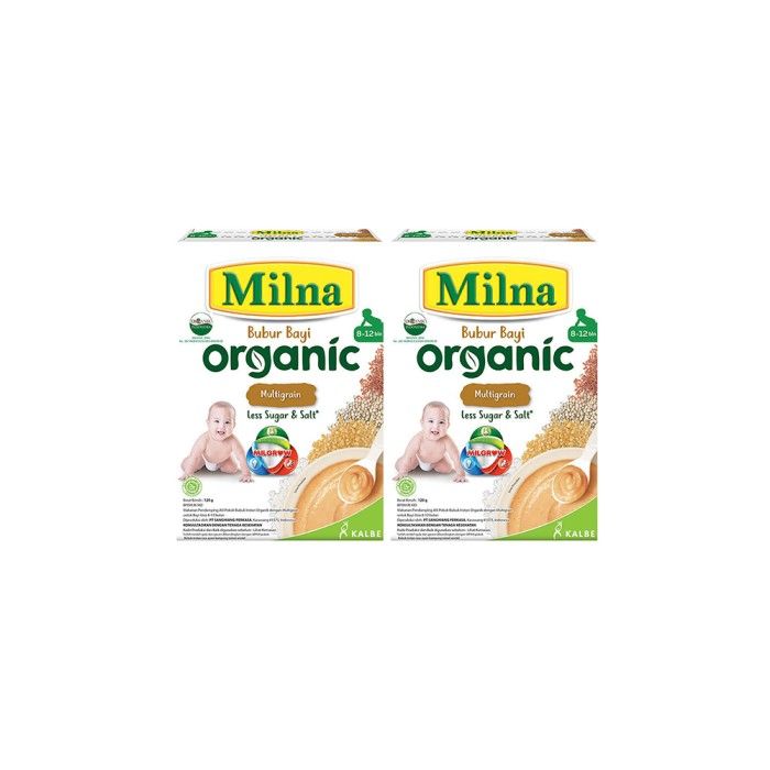 Milna Bubur Organik 8+ Quinoa (2 Pack) - 2