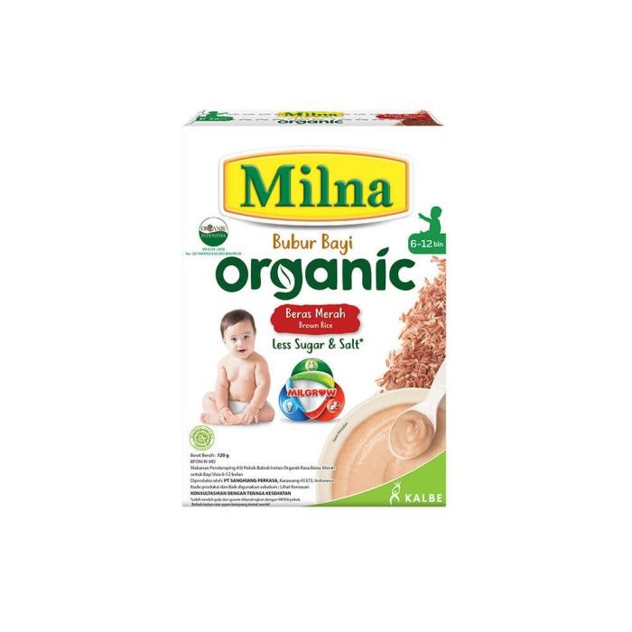 Milna Bubur Organik 6+ Veggie (2 Pack) - 3