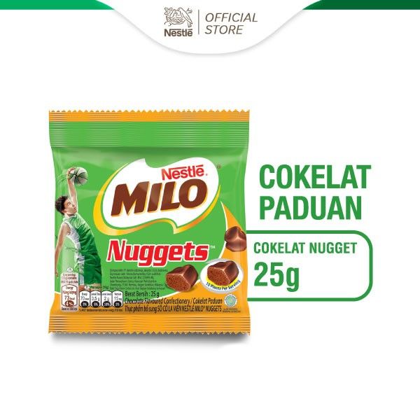 Nestle MILO Coklat Nuggets 25g - 1