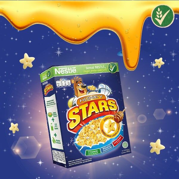 Nestle HONEY STARS Sarapan Sereal Madu 150g x 4pcs - 5