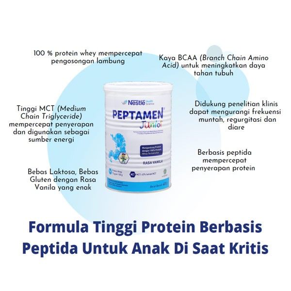 Peptamen Junior Susu Bubuk Kaleng400gr - 2