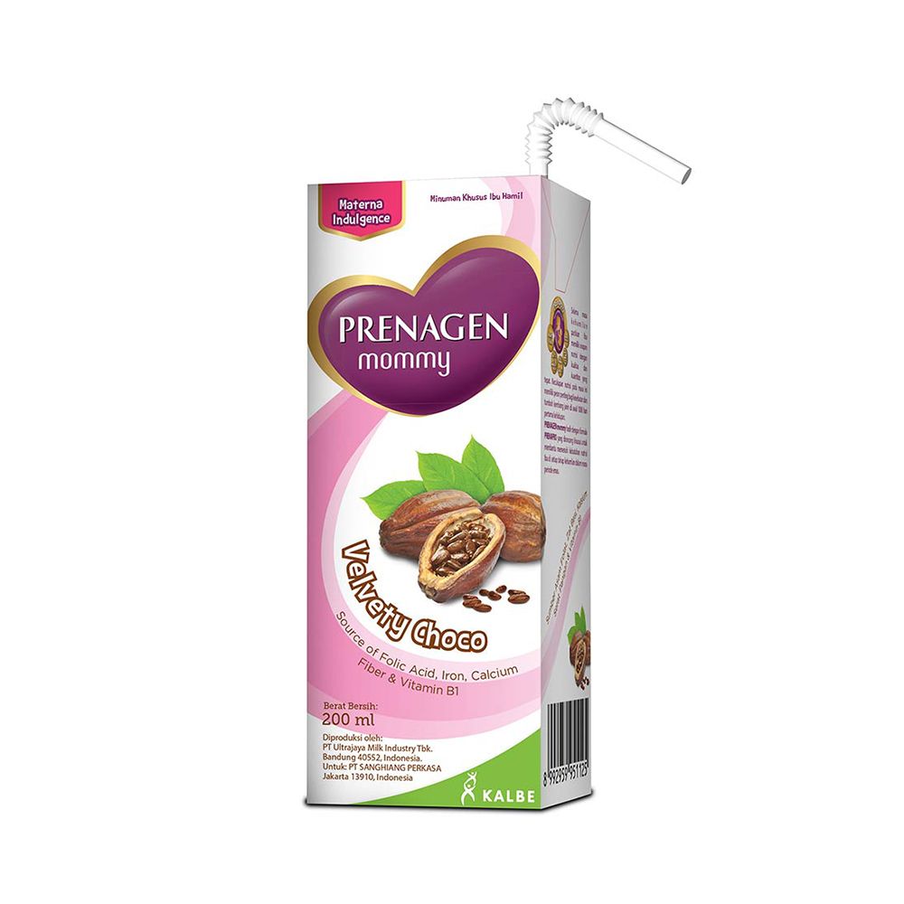 Buy 6pcs PRENAGEN mommy UHT Velvety Choco 200ml Free Pouch - 2