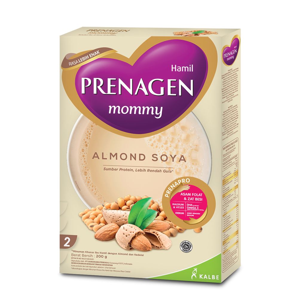 PRENAGEN mommy Almosoy 2 pack + UHT Almonsoy 5 pack - 2