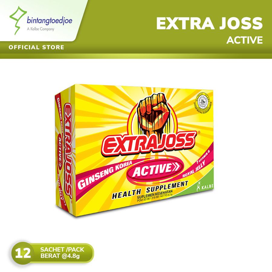 Extra Joss Active B7 Pack (12 Sachet) - 1
