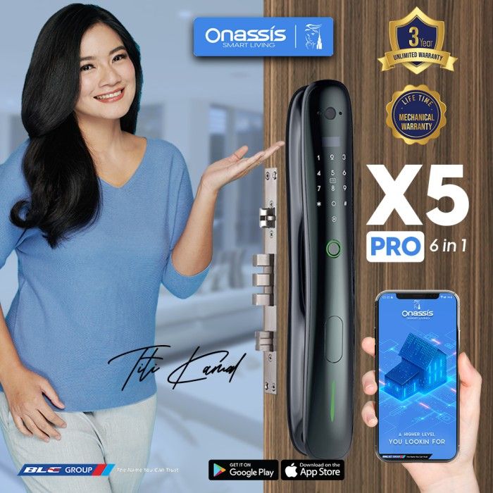 ONASSIS SMART LOCK X5 PRO CAMERA BUILT IN - 3