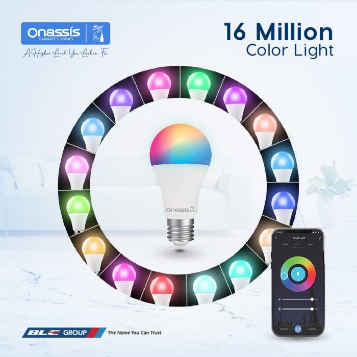 ONASSIS SMART BULB ONASSIS 9W RGBWW VOICE COMMAND - 4
