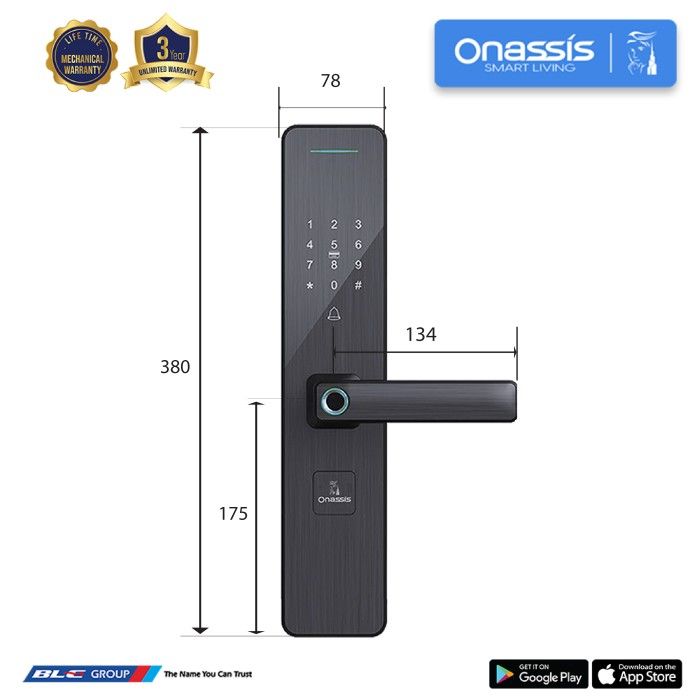 ONASSIS SMART LOCK THANOZ PRO WIFI - 4