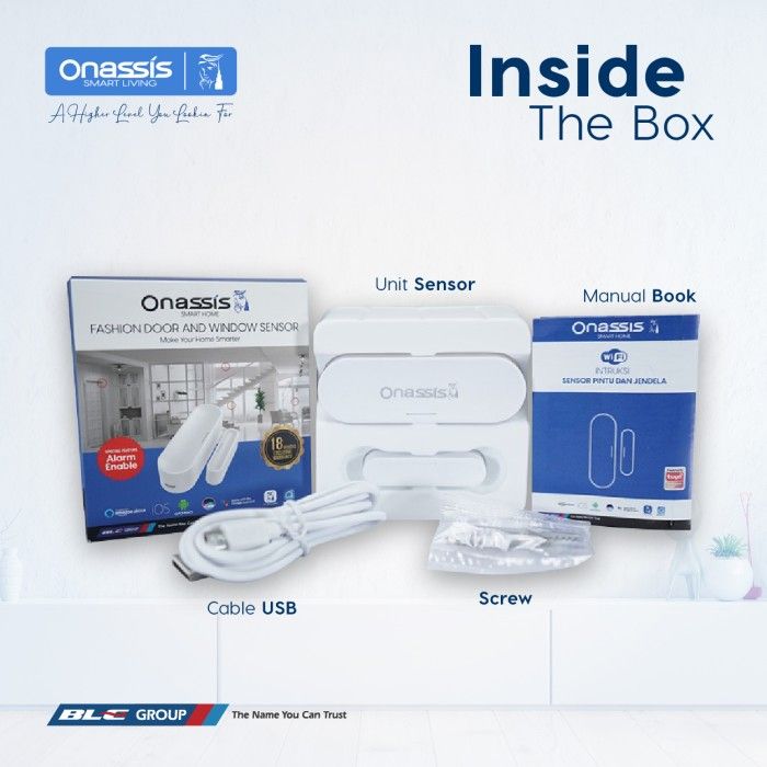 ONASSIS SMART DOOR AND WINDOR DW SENS - WIFI - 6