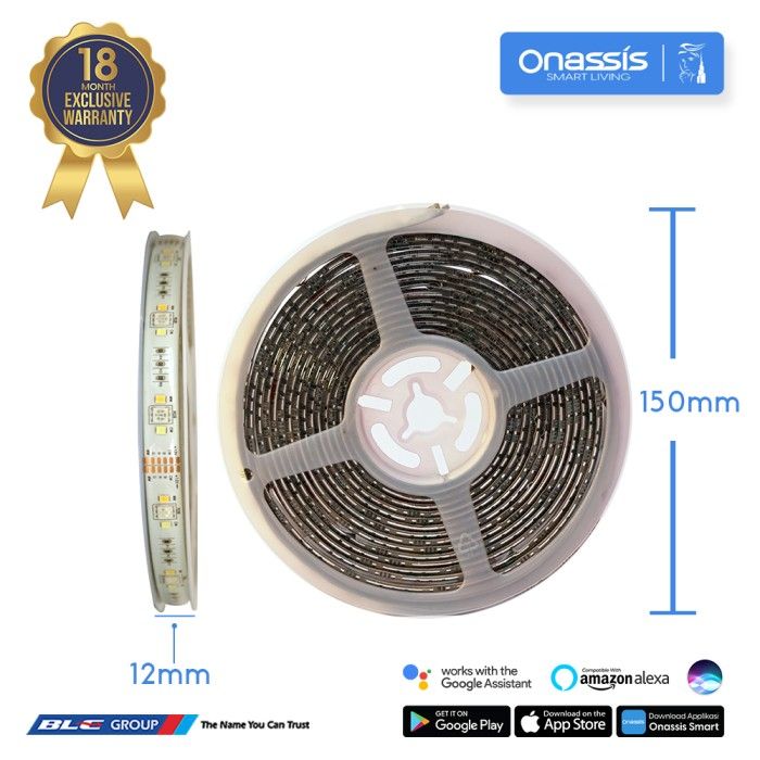 ONASSIS SMART LED STRIPE ONASSIS 5M MILLION COLORS - 6