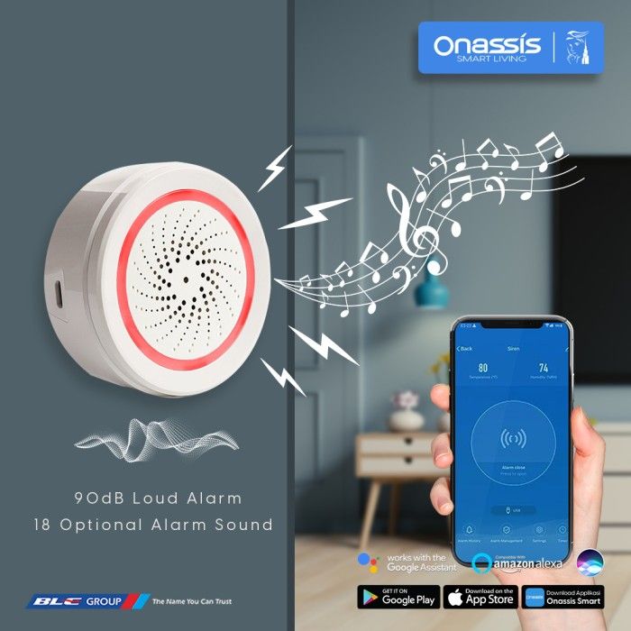 ONASSIS SMART SIRENE N1 WIFI ALARM - 4